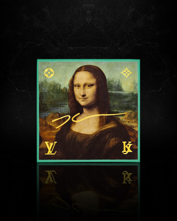 In LVoe with Louis Vuitton: Mona Lisa's Eyes